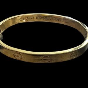 Charles Revson Gold Bracelet